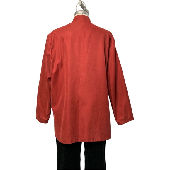 * NEW * Gorgeous  Unisex Embroidery Cheongsam Chinese jacket Size XL - Picture 9 of 16